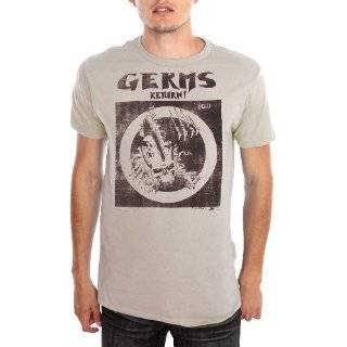  The Germs Jersey Cotton T Shirt: Clothing