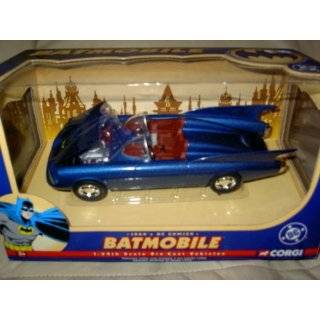 1960s DC Comics Batmobile 1/24 Scale Die Cast Vehicle