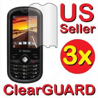 3x T Mobile Sparq MINI Q OT 606A Premium Clear LCD Screen Protector 