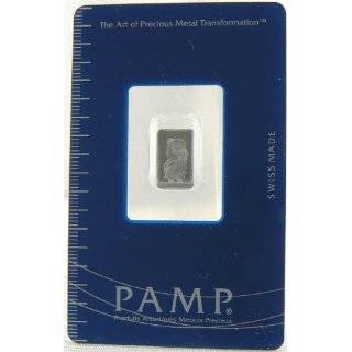   1oz Fine Platinum .9999 Bar with Serial Number 