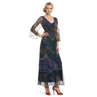  Lucky Brand Womens Tali Maxi Dress: Clothing