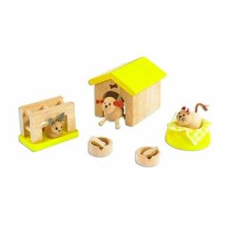 Educo By Hape Doll House Pet Set