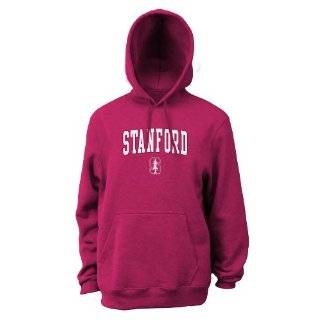   Stanford Womens Zip Front Hoody Sweatshirt (Team Color): Sports