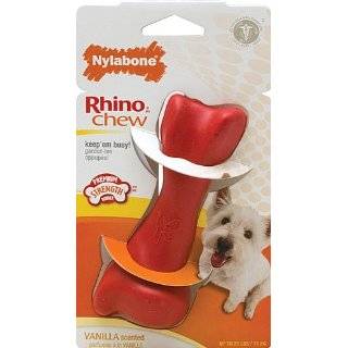Nylabone Rhino Bone Chew Toy, Wolf