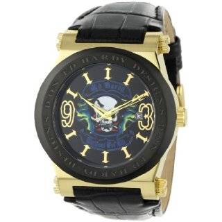  Ed Hardy Mens AD RG Admiral Rose Gold Watch: Ed Hardy 