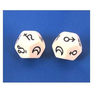   : Astrology Divination Fortune Telling Dice: Sports & Outdoors