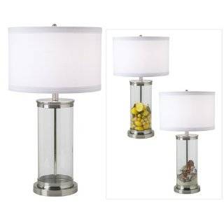  Fillable Glass Block Table Lamp: Home Improvement
