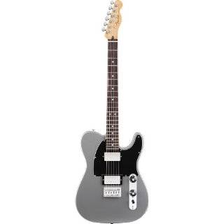 Fender Blacktop(TM) Telecaster® HH Electric Guitar, Silver, Rosewood 