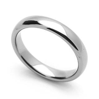   Tungsten Carbide Wedding Band Classic Domed Ring (5 to 12) Cobalt Free