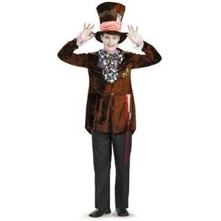 Disguise Costumes Mens Mad Hatter Deluxe (Movie)