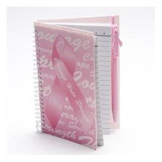 Pink Ribbon Notebook & Pen Set