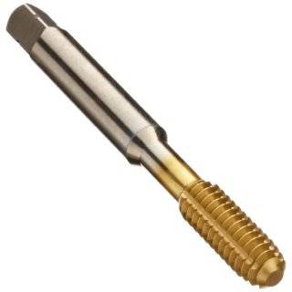 Dormer E029 Powdered Metal Thread Forming Tap, TiN Coated, Round Shank 