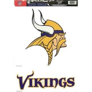  Minnesota Vikings   Logo Reflective Decal Automotive