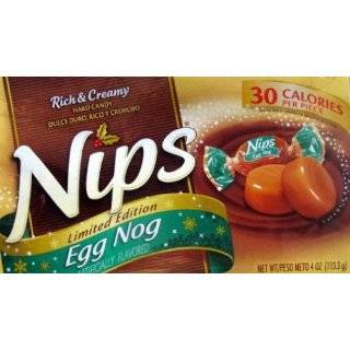 Nips Limited Edition Egg Nog Hard Candy 4 oz