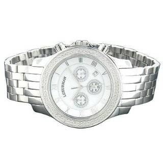  Luxurman Mens Diamond Watch 0.25ct Watches