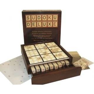  Deluxe Wooden Sudoku (Boad Game): Toys & Games