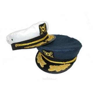  Cotton Captain Cap Embroidered Captain W39S24C Clothing