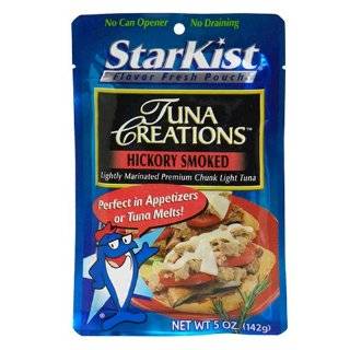 Starkist Tuna Creations, Hickory Smoked, 4.5 Ounce Pouches (Pack of 12 