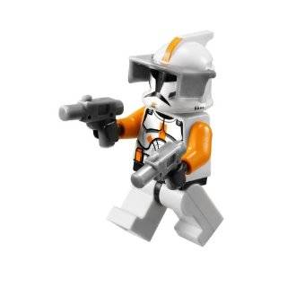   Cody ~Lego Star Wars Minifigure with Grey Visor and (2) Grey Blasters