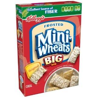 Kelloggs Frosted Mini Wheats Big Bite Cereal 18 ounce (Pack of 4)