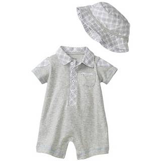 Little Me Baby Boys Newborn Perfect Pup Romper And Hat Sat