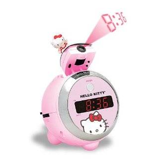  Hello Kitty Digital Alarm Clock and Mini FM Radio Toys & Games