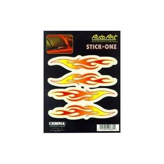   : FLAME FLAMES Graphic Graphics Decal Decals Car Truck #2: Automotive