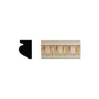 Decorative Embossed Egg And Dart Moulding, 1/2X3/4X8TRIM MOULDING
