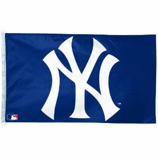 MLB New York Yankees 3 by 5 foot NY Logo Flag
