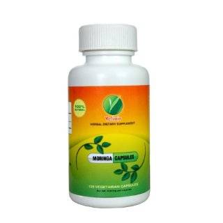  Organic Moringa Leaves 120 Veg Capsules 380 mg. *** USDA 