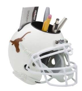 TEXAS LONGHORNS NCAA Football Helmet Desk Caddy: Sports
