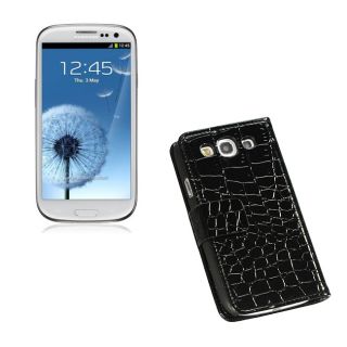 Premium Samsung Galaxy S III/ S3 PU Leather Case