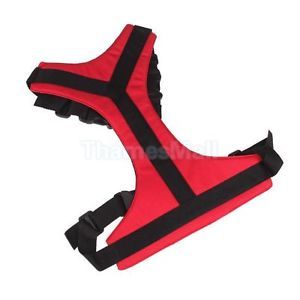 Pet Dog Puppy Red Safety Seat Belt Harness for Car Vehicle Travel Driving Size L