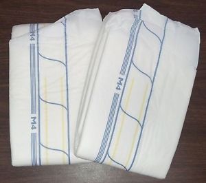 Abena Abri Form x Plus M4 Plastic Adult Diapers Incontinence Briefs 2 Pack Abdl