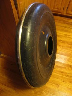 Antique 1930s Continental Kit Spare Tire Rat Hot Rod Chevy Dodge Ford