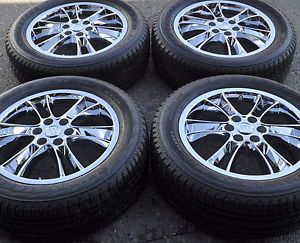 20" GM Acadia Enclave Outlook Traverse Chrome Wheels Rims Tires Factory