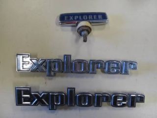 Explorer Emblems Hood and Side Ford Truck 73 79 F100 F150 F250 F350 77FT2 1