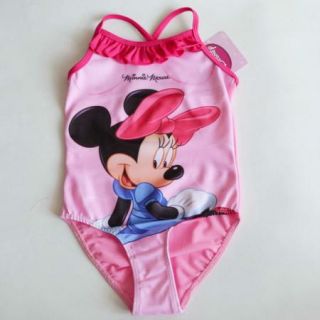 Free Shipping Girls Baby Minnie Mouse Bikini Swimsuit Swimwear Bathers 2 9Y