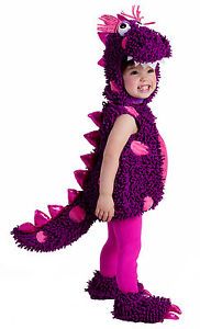 Infant Baby Toddler Girls Purple Dragon Halloween Costume