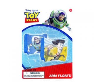 Disney Toy Story Buzz Woody Set Pool Swim Ring Tube Arm Floats Beach Ball