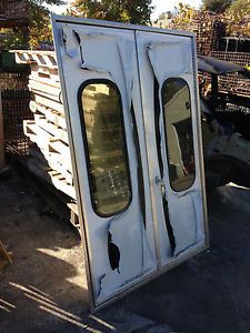 Commercial Ford Chevy Dodge Truck Bed Box Double Rear Entry Utility Door Window