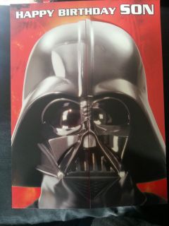 Star Wars Danilo Birthday Card 'Happy Birthday Son' R R P £9 99