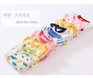 New Hot Baby Girls Boys Toddlers Romper Coverall Clothes Cotton Size 0 10 Months