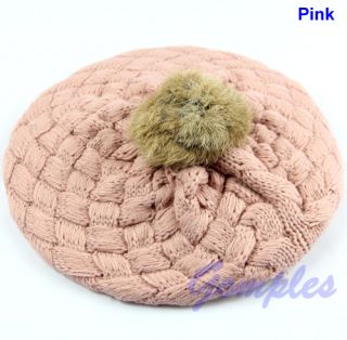 New Hot Fashion Cute Children Baby Kids Knit Crochet Beanie Winter Warm Hat Cap