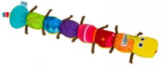 Baby Plush Toy Musical Inchworm Soft Kids Developmental Stuffed Animals Toys