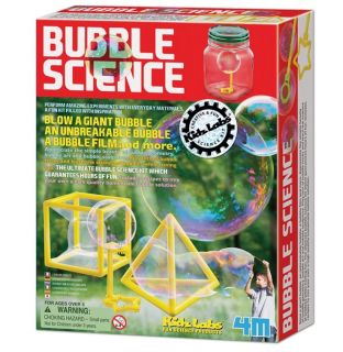 4M Kidz Labs Bubble Science Kit Ages 5 Party Activity Outdoor Activity