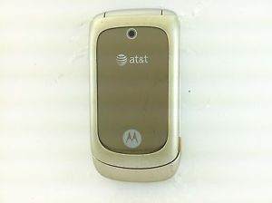 Motorola EM330 at T GSM Flip Phone w Bluetooth GPS 1 0 MP Camera