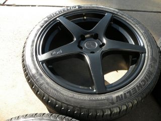 20" Niche GT Wheels Land Range Rover HSE Sport Matte Black Michelin Tires