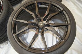 Lamborghini LP700 4 Aventador "Sensors" Dione Wheels Tires Rims TPMS 20 21