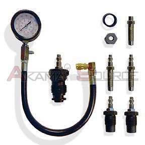 Diesel Gas Engine Compression Tester Kit Gauge Auto Motor Fuel Injection Tester